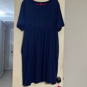 Shirt dress with pockets!